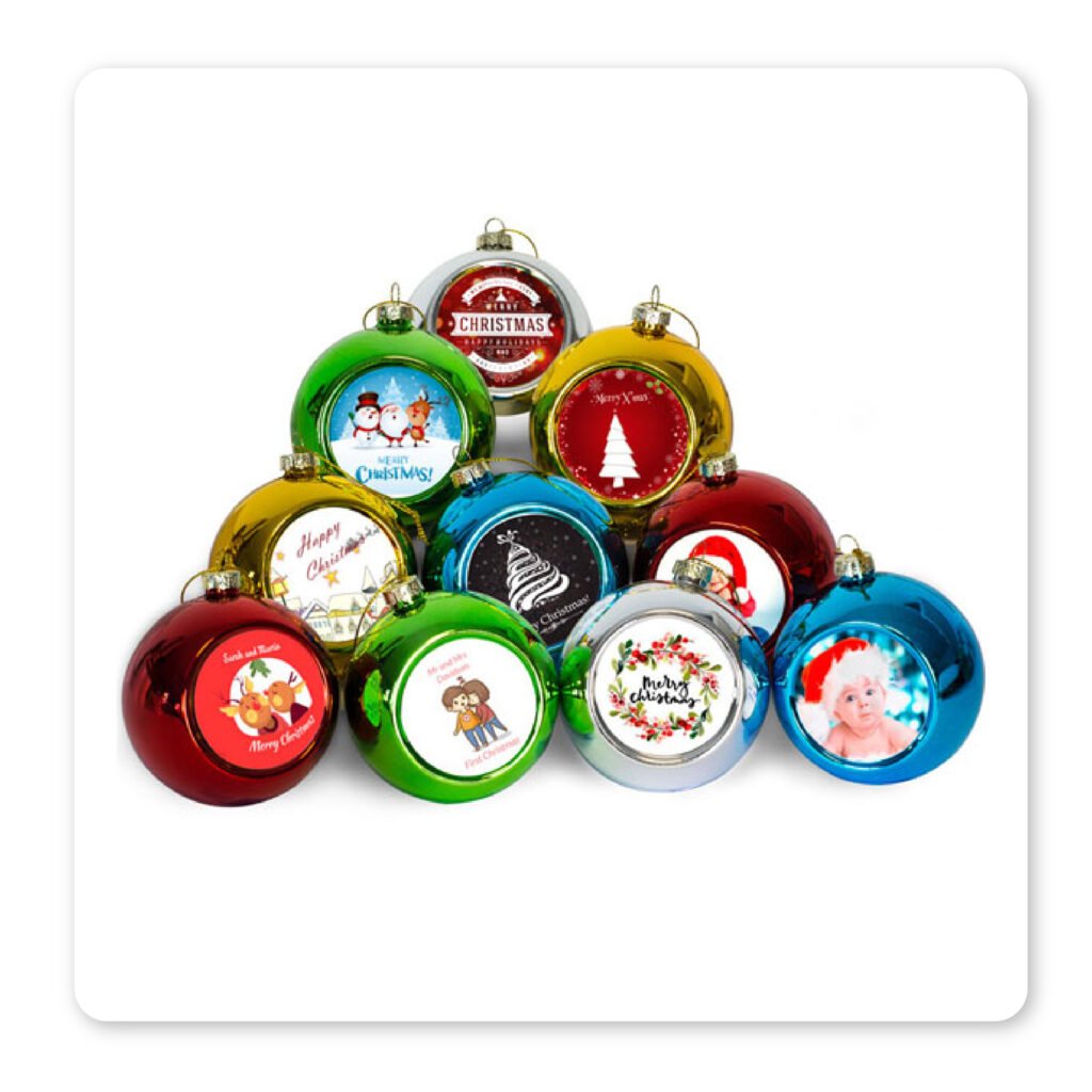 Personalised Christmas Baubles