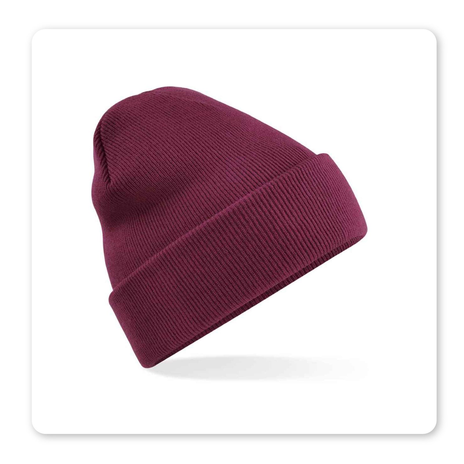 Personalised Cuffed Beanie Hat - Image 3