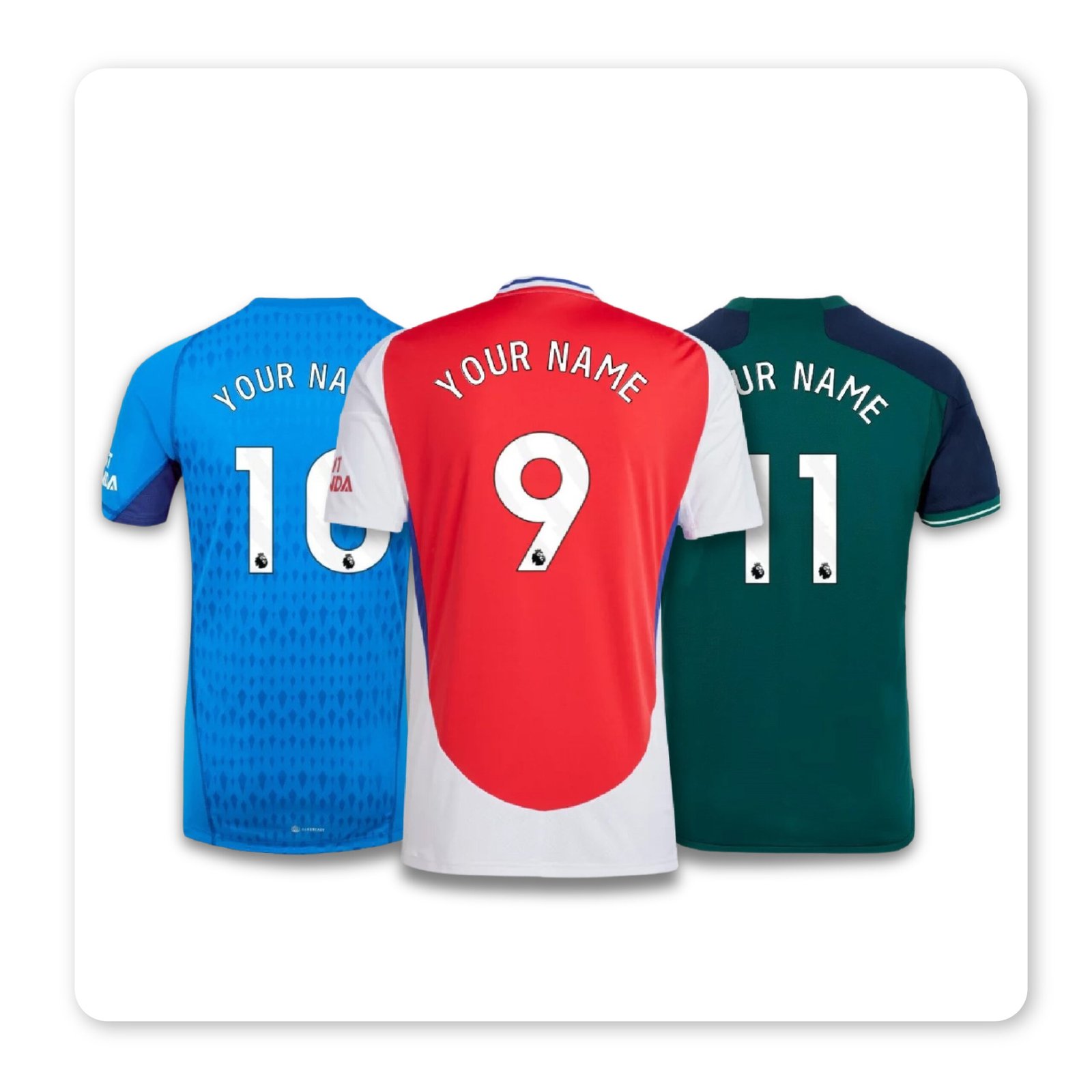 Personalised Jersey Printing