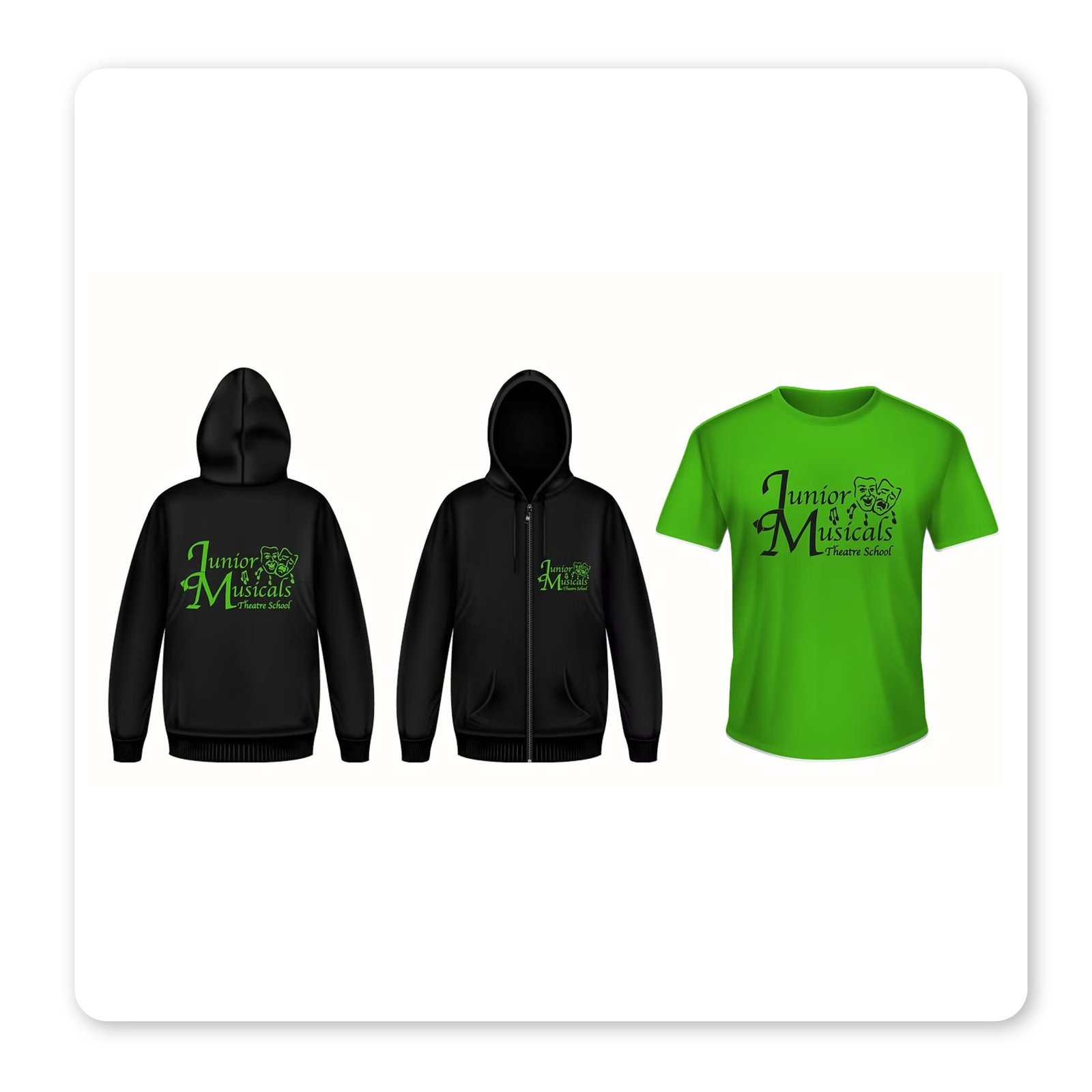 Junior Musicals T-Shirt and Zoodie