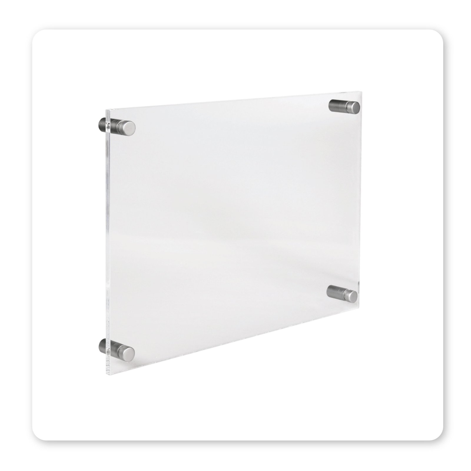 Acrylic Standoff Plaque