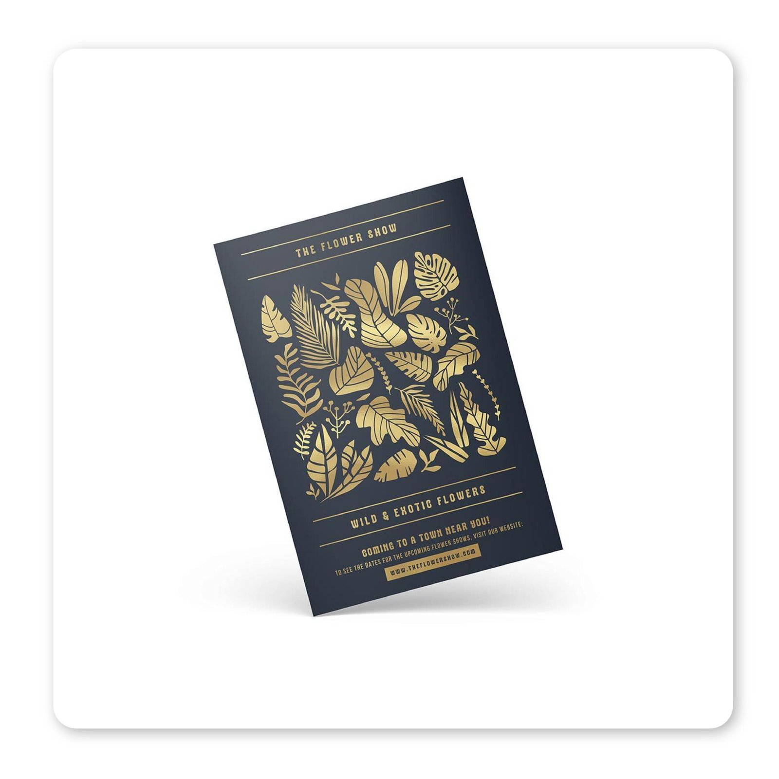 Premium Foiled Flyers