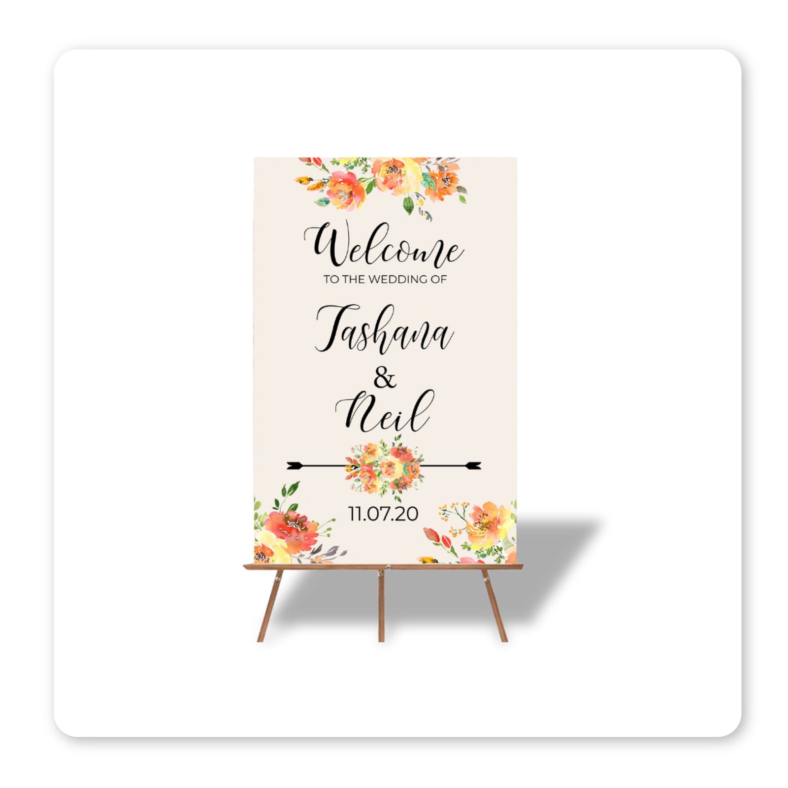 Personalised Wedding Board
